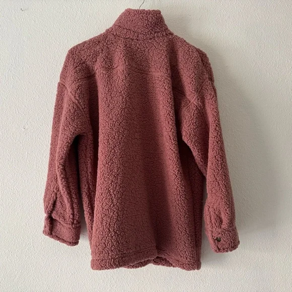 32 Degrees Heat Sherpa Shacket Cozycore Hygge M/L Shacket Loungewear Fall Winter - Picture 11 of 12